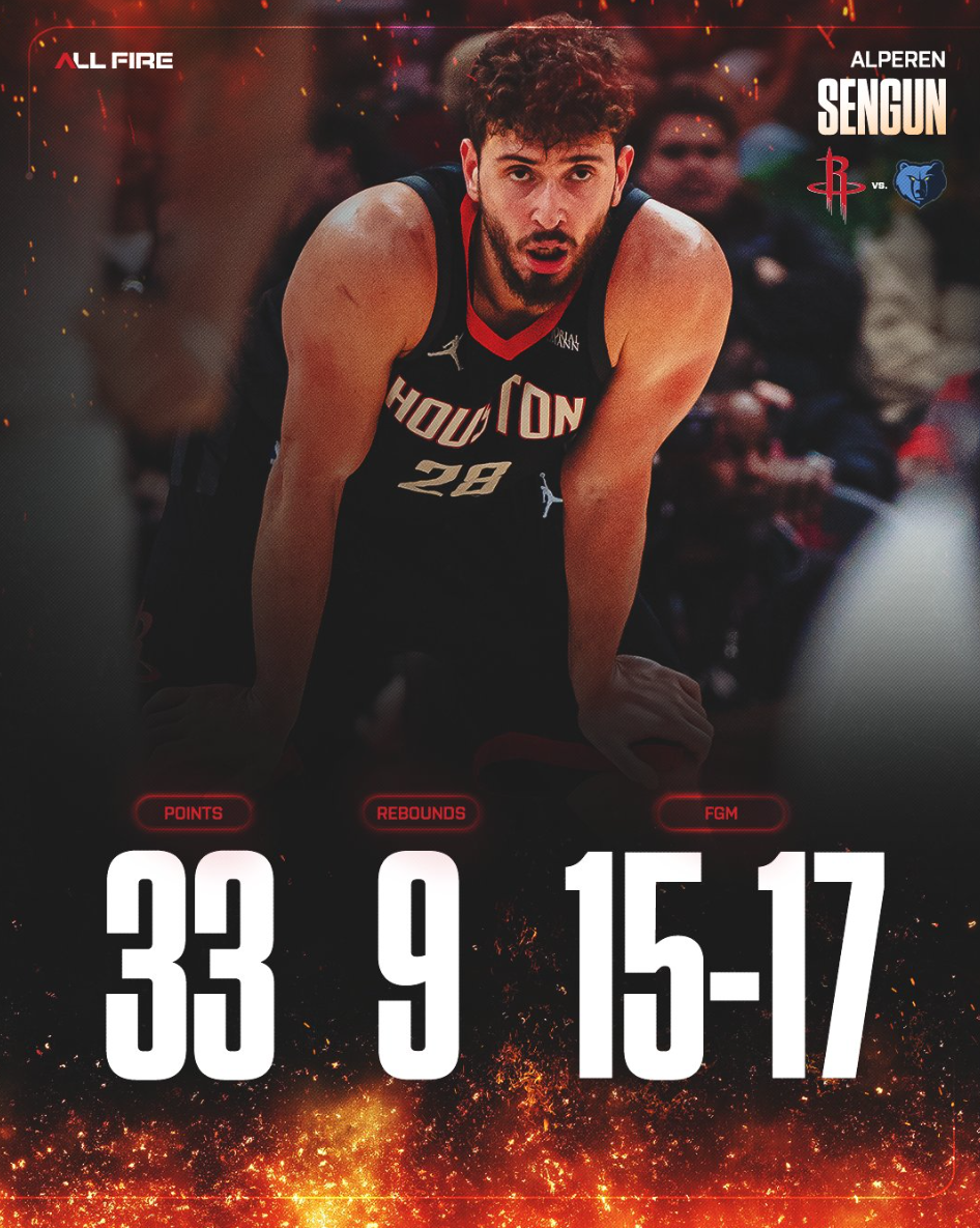 乐鱼体育平台-休媒热议申京17中15：创4纪录比肩大梦 联盟前5中锋 火箭非卖品